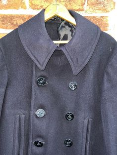 Over seas by express mail only. to some places it take about 7-15 days Shipping cost for over seas:90 Measurement Shoulder to shoulder ; 18 "inches Shoulder to end of cuff 24.5"inches Pit to pit ;19"inches Back collar to hem ;31inches Us Navy Jacket, Navy Jacket, Us Navy, Vintage Wool, Mens Jackets, Art Collection, Bathing Beauties, Jackets & Coats, Take That