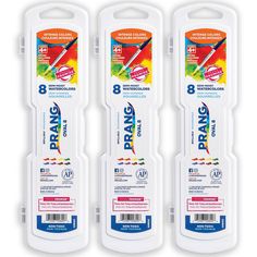 Let imaginations run wild with these Dixon Prang semi-moist washable watercolor sets. Let imaginations run wild with these Dixon Prang semi-moist washable watercolor sets. FEATURES Brilliant pigments mix cleanly, flow easily and stay true. White segmented lid for color mixing Includes #9 natural hair brush Pack of 3 watercolors setsWHAT'S INCLUDED 3 watercolor setsDETAILS Age: 4 years & up 1.8" x 2.1" x 8.4" Paint, plastic Wipe clean Imported Model no. DIX00800-3 Size: One Size. Color: Multi. Ge Paint Plastic, Natural Hair Brush, Watercolor Set, Stay True, Hair Brush, Art Toy, Natural Hair, Cleaning Wipes, Color Mixing