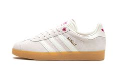 adidas GAZELLE WMNS "Valentine's Day 2024" - Stadium Goods Adidas Shoes Gazelle, Pink Gazelles, Adidas Gazelle Women, 2024 Shoes, Adidas Branding, Shoe Wishlist, Adidas Brand, Adidas Trefoil, Shoe Inspo