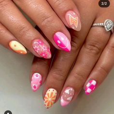 Vintage Nail Designs, Elegant Touch Nails, Natural Nails Manicure, Spring Break Nails, Vintage Nails, Broken Nails, Cheap Nail, Cute Nail Art Designs, Edgy Nails