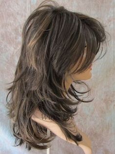 Easy trendy hairstyle for short hair ideas | Hairstyle ideas | 2023 Medium Length Choppy Layers With Bangs, Messy Layered Hair Medium, Messy Layers Medium Hair, Shaggy Layers Medium, Y2k Layered Hair, Extreme Layered Hair, Chunky Layers Medium Length Hair, Choppy Layers For Medium Hair, Wolf Cut Layers