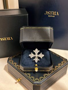 Elevate Your Gifting Experience! All our products come beautifully packaged in luxurious jewelry boxes, making them the perfect gift for someone special! This handcrafted vintage-inspired brass cross brooch, featuring intricate detailing and a luxurious silver-tone finish, makes a bold statement for any occasion. Its elegant design adds timeless sophistication to your wardrobe, perfect for formal events, weddings, or daily elegance. Crafted for those who love unique jewelry, it also makes an ide Cross Brooch, Luxurious Jewelry, Jewelry Boxes, Vintage Jewellery, Bridal Wear, Luxury Jewelry, Formal Event, Timeless Pieces, Elegant Design