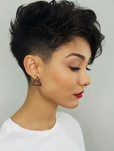 Choppy Haircuts, Short Spiky Hairstyles, Spiky Hair, Short Hairstyles For Thick Hair, Short Pixie Haircuts, Short Pixie Cut, Haircuts With Bangs, Short Hair Styles Pixie, Pixie Cuts