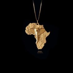 Explore the rich heritage and beauty of the African continent with our solid gold Africa map pendants, proudly crafted in the USA. Each piece is a celebration of African culture, designed for those who hold Africa close to their hearts. PENDANT INFORMATIONThis pendant is made of real, solid gold.• Made in USA• Material: 14k or 18k solid gold• Finish: polished• Height: 1.2" (30 mm) x Width: 1.1" (28 mm)• Pendant weight: approx. 6 grams (14k)• Bail: fits up to 4 mm chains• Solid back, not hollow• African Continent, Map Pendant, Africa Map, Small Circle, Solid Gold Chains, Box Making, Mini Pendants, African Culture, Yellow Gold Pendants