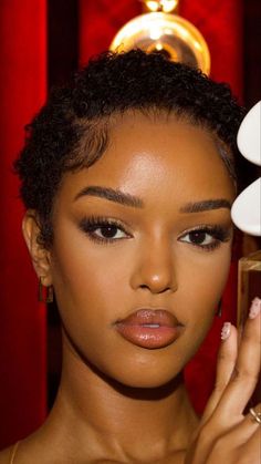 Short Jerry Curl Hairstyles, Jerry Curls Natural Hair Short, Short Hair Black Women 4c, Low Cut Hairstyles, Big Chop Hairstyles, Natural Haircuts, Shaved Hairstyles