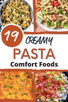 bacon ranch pasta salad dinner recipes Cream Dinner Recipes, Easy Comfort Food Dinners, Bacon Ranch Pasta Salad, Cream Pasta, Ranch Pasta