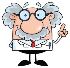 an old man with glasses giving the thumbs up sign while wearing a lab coat and tie