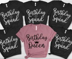 30th Birthday Best Friend, Group Birthday Shirts, Friend Png, Birthday Festivities, Birthday Best Friend, Turning 21, Birthday Png, Queen Birthday, Birthday Trip