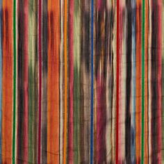 Mulberry BOHEMIAN STRIPE MULTI Fabric Mulberry Fabric, Mulberry Home, Fabric Houses, Drapery Fabric, Striped Fabrics, Pattern Names, Rococo, Fabric Samples, Fabric Collection