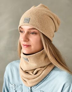 PLEASE NOTE: This listing is for the woman beanie only. If you are interested in SET of beanie and scarf - click the link in the description below. This luxury beanie for woman is made from two layered cotton fabric. This is high quality hat for women that is easy to combine with a coat, leather or eiderdown jacket. It is soft, elastic, pleasant to wear and breathable fabric, so you can be sure, you is  wearing top category accessory.  Two layered woman beanie is perfect for fall / winter / spri Warm Fall Bonnet, Windproof Beanie For Fall, Warm Beige Bonnet, Warm Beige Bonnet One Size, Soft Winter Bonnet, One Size Beige Bonnet, Beige Warm Bonnet One Size, Winter Beige Bonnet, Winter Beige Bonnet (one Size Fits Most)