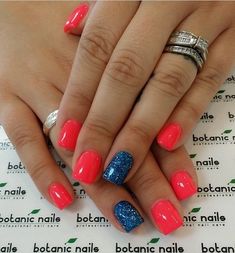 Different Color Pink Nails, Nagellack Trends, Awesome Nails, Cute Gel Nails, Easter Nails, Short Acrylic Nails Designs, Dipped Nails, Fabulous Nails, Coffin Nails Designs