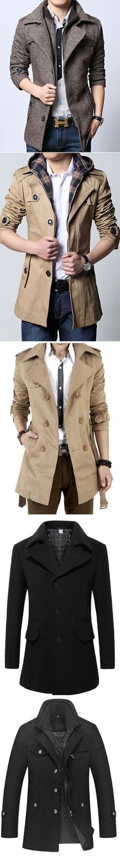 Men's Coats and Jackets. Fashion picked for you Dress Outfits Men, Men Coats, Men Jackets, Jackets Fashion, Peacoats, Hermes Belt, Trendy Dress Outfits, Tan Jacket, Elegante Casual