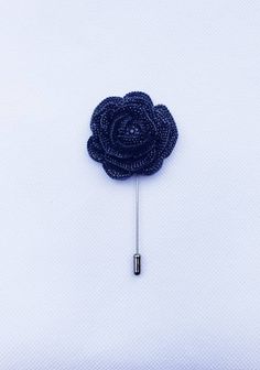 Rose Rhinestone Lapel Pin Elegant Black Brooches For Black Tie Occasions, Elegant Black Brooches For Black Tie Events, Black Formal Lapel Brooch, Black Formal Brooch Lapel Pin, Elegant Black Lapel Pin For Formal Occasions, Elegant Black Lapel Pin For Wedding, Luxury Black Wedding Brooches, Elegant Lapel Pin Brooch For Party, Sunflower Accessories