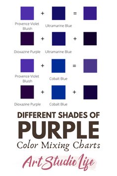 the different shades of purple are shown in this graphic style, and it is also available for