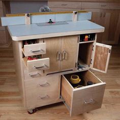 Shop Woodworking Plans - Jewelry Boxes, Clocks, Furniture, Workbenches & More | Woodcraft Router Table Plans, Woodworking Desk, Woodworking Kits, Tool Cart, Woodworking Logo, Woodworking Joinery, Workbench Plans, Woodworking Patterns, Woodworking Workbench