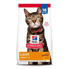 hill's science diet light adult cat food