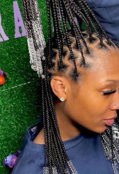 Really Cute Hairstyles, Cute Hairstyles Braids, Medium Hair Braids, Natural Hair Salons, Short Box Braids