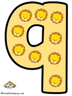 the letter p is made up of lions