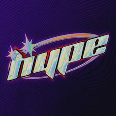 the logo for major league is shown on a purple background with multicolored stars