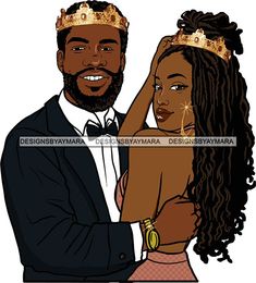 Black Couple, Blessed Life, Love Svg, Png Vector, Vector Clipart, Silhouette Cut, King Queen, Cricut Silhouette, Relationship Goals