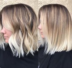 Blonde Ombre Balayage Straight Hair, Bronde Balayage Fine Hair, Bronde Balayage Bob Straight, Long Balayage Bob, Shoulder Length Hair With Texture, Long Bob Balayage Brunette Dark Brown Hair Color Ideas, Bronde Bob Straight, Cool Bayalage Blonde, Shoulder Length Bronde Balayage