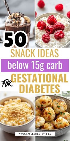 easy and healthy ideas for gestational diet pregnancy snacks, all under 15g carb Snacks Late Night, Renal Diet Meals, Pregnancy Snack Ideas, Gestational Diet Pregnancy, Pregnancy Food List, Kidney Diet Food Lists, High Protein Foods List, Healthy Pregnancy Food, Pregnancy Snacks