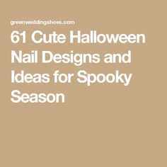 61 Cute Halloween Nail Designs and Ideas for Spooky Season Cute Halloween Nail Designs, Halloween Nails Designs, Halloween Nails Easy, Cute Halloween Nails, In Your Face, Halloween Nail Designs, Halloween Nail, Nail Art Diy, Spooky Halloween