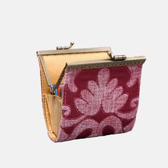 With a nod to the Victorian era, MCW’s freshly combines the classic and elegant design of the traditional carpet bag with a textural and tactile twist.This cute yet functional card wallet is is made with rich chenille carpet fabric, silky lining and kiss lock clasp, it's a perfect addition for your purse, or fits in jean pockets when you are not wanting to carry a bag.Besides credit cards and ID, the card slots can hold business cards or work badge as well, and you can put bills in the 2 deeper Traditional Carpet, Carpet Fabric, Work Badge, Carpet Bag, Jean Pockets, Vertical Design, Pink Cards, Secret Sale, Victorian Era