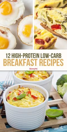 low carb breakfast recipes that are high in protein