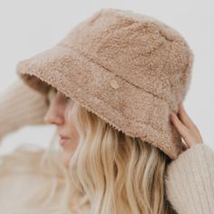 Mindy Bucket Hat-Bucket Hat-Pretty Simple Hat Collection, Color Choices, Capsule Wardrobe, Bucket Hat, Camel, Wardrobe, Hats, Color