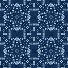 an abstract blue and white background with circular design on it's side, in the middle