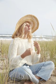 Sienna Hat – Mar Y Sol Bohemian Boater Hat For Spring, Bohemian Boater Hat For Spring And Warm Weather, Natural Coastal Boater Hat For Spring, Coastal Style Natural Boater Hat For Spring, Beige Crochet Hat For The Beach, Spring Straw Hat With Open Weave And Flat Brim, Beige Crochet Knitted Hat For Beach, Natural Crochet Hat With Flat Brim For Spring, Spring Crochet Hat With Flat Brim In Toquilla Straw