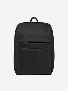 O.N.S All Things Backpack - Black Black Nylon Backpack For Business Trips, Business Trip Backpack With Functional Pockets, Functional Pockets Laptop Backpack For Commuting, Functional Nylon Backpack For Business Trips, Modern Backpack With Adjustable Strap For Commuting, Modern Backpack With Zipper Pocket, Commuting Laptop Backpack With Functional Pockets, Black Backpack With Anti-theft Pocket For Business Trips, Black Anti-theft Backpack For Business Trips