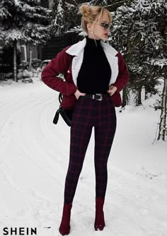 Elegante Casual, Looks Black, Christmas Outfits, Knitwear Design, Edgy Outfits, Fall Fashion Outfits, Casual Fall Outfits, Winter Fashion Outfits, Fall Winter Outfits