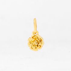 Gold October Marigold Birth Flower Pendant– Think Goodness Yellow Gold Birthstone Charm Necklace With Flower Pendant, Yellow Gold Flower Charm Pendant Necklace, Yellow Gold Pendant Charm Necklace With Flower, Yellow Gold Birth Flower Charm Necklaces, Dainty Gold Flower Charm, Gold Flower Charm Pendant, Gold Pendant Flower Charm, Gold Pendant Charm With Flower Detail, Gold Plated Flower Charm Pendant Necklace