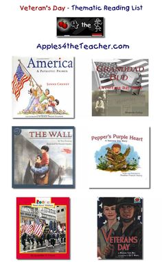 an image of veterans day reading list