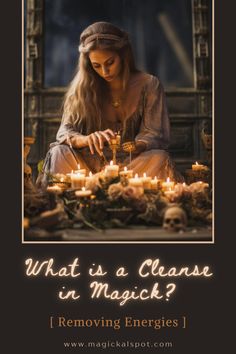 Learn the essentials of magical cleansing with our informative article. Understand what a cleanse is in witchcraft, its importance in removing negative energies, and techniques to purify spaces, objects, and the self. Ideal for practitioners seeking to maintain a balanced and positive energy flow in their magical practice. 🌬️🔮 #MagicalCleansing #EnergyPurification #WitchcraftBasics #SpiritualCleanse #EnergyWork Removing Negative Energy, Candle Spells, Energy Flow, Energy Work