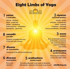 the eight limbs of yoga for beginners to practice their body's breathing abilities