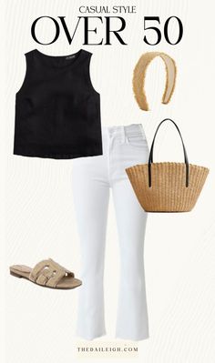 Classic Outfits for Women Over 50 Comfy Classic Style, Summer Casual Outfits For Women 2024, Classic Summer Capsule Wardrobe, Wardrobe For Women, Parisian Chic Style