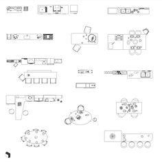 the floor plan for a living room and dining area, including couches, chairs, tables