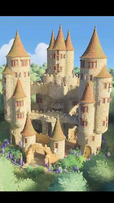 How to build a castle in Tiny Glade! FREE DEMO on STEAM! 💛 Tiny Glade Castle, Tiny Glade Builds, Woods Backgrounds, Tiny Glade, Build A Castle, Wyrd Sisters, Tiny Castle, Gamer Tags, A Castle