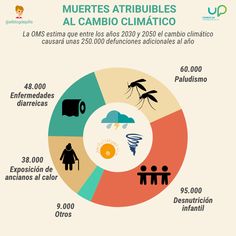 Muertes atribuibles al cambio climático Glaciers Melting, Green Life, Love Nature, Power Point, Peace Of Mind, Pie Chart, Poster Design