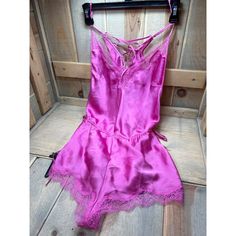 Description: Nwt Victorias Secret Sext Satin Teddy Romper Medium M 170/96a Condition: Nwt $69.50 Imperfections To Note: None Manufacturer Size: Medium Returns: Sorry, Returns Are Not Accepted. All Items Are Clearly Photographed And Accurately Listed For You To Buy In Confidence That What You Will Receive Is Exactly As Listed Here I Can Only Provide Size Label Information And Measurements For You To Check You Are Happy To Buy My Items. I Am Not Responsible For Items That Simply Do Not Fit. Ships Fitted Slip For Bedtime, Lined Summer Sleepwear, Victoria's Secret Fitted Flirty Sleepwear, Flirty Fitted Sleepwear, Satin Teddy, Size Label, Victoria's Secret Pink, Secret Pink, Women's Intimates