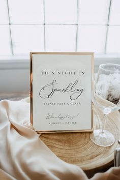 This wedding champagne sign template features a mix of modern and elegant fonts. Ask guests to begin the special day with a glass of champagne with this easily editable wedding bubbly sign! Easily change the text in your browser. You can also change the colors to better match your event. Print from home or at your local print shop! Try the demo below! See Matching Items from the Audrey Collection: https://etsy.me/37rpixS TRY THE DEMO  * * * * * * * * * * * * *  - Try the Demo at Corjl, copy and Champagne Theme Party, Champagne Sign, Bar Sign Wedding, Champagne Birthday, Wedding Drinks, Wedding Champagne, Champagne Bar, Glass Of Champagne, Champagne Toast