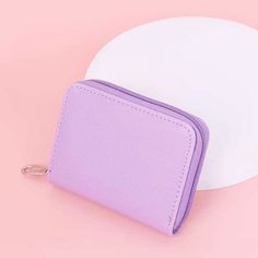 Brand New Purple Color Card Holder Wallet Very Cute Trendy Purple Wallet For Gift, Trendy Purple Wallet Perfect As A Gift, Trendy Purple Wallets For Gifts, Gg Marmont Mini Bag, Gucci Card Holder, Chloe Wallet, Purple Card, Louis Vuitton Felicie Pochette, Cat Coin Purse