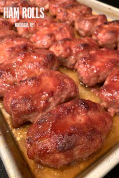 the meatballs are ready to be cooked in the oven