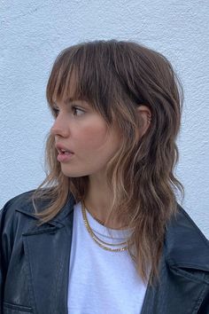 Mullet Haircut, Shag Hairstyles, Wolf Cut, Mullet Hairstyle, Hair Inspo Color, Grunge Hair