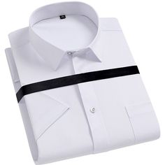 Season:Summer; Fabric:95% Polyester 5% Spandex,65%Polyester 35%Cotton; Sleeve Length:Short Sleeve; Look After Me:Machine wash,Washable; Gender:Men's; Style:Elegant,Smart Casual,Fashion,Lightweight,Designer,Business; Elasticity:Micro-elastic; Tops Type:Dress Shirt,Button Up Shirt,Collared Shirt; Occasion:Back to Office,Work,Casual,Wedding,Holiday,Daily; Age Group:All; Fit Type:Regular Fit; Pattern:Plain,Solid Colored; Design:Print; Neckline:Square Neck; Special Size:Normal; Front page:FF; Listing Short Sleeve Business Shirt For Summer, Fitted Business Shirt For Summer, Fitted Summer Business Shirt, Formal Summer Button-up Short Sleeve Shirt, Formal Summer Short Sleeve Button-up Shirt, Slim Fit Short Sleeve Dress Shirt For Summer, Slim Fit Short Sleeve Dress Shirt For Spring, Spring Slim Fit Short Sleeve Dress Shirt, White Business Tops For Summer