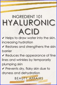 Hyaluronic Acid Benefits, Skin Facts, Carne Guisada, Skin Advice, Skincare Quotes, Healthy Skin Tips, Flaky Skin, Skin Care Routine Steps