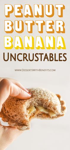 peanut butter banana uncrustables are an easy snack for kids and adults